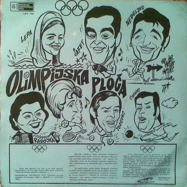 Various : Olimpijska Ploča (LP, Comp)