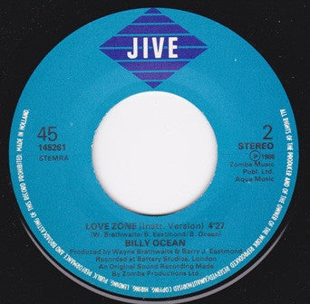 Billy Ocean : Love Zone (7", Single)