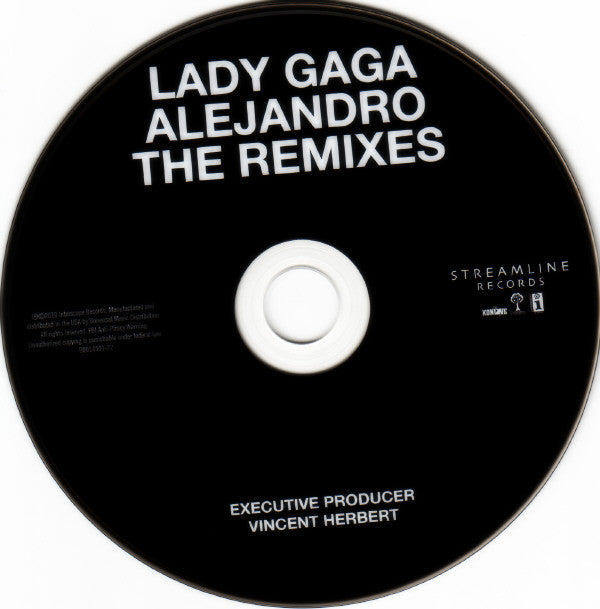 Lady Gaga : Alejandro (The Remixes) (CD, Maxi)
