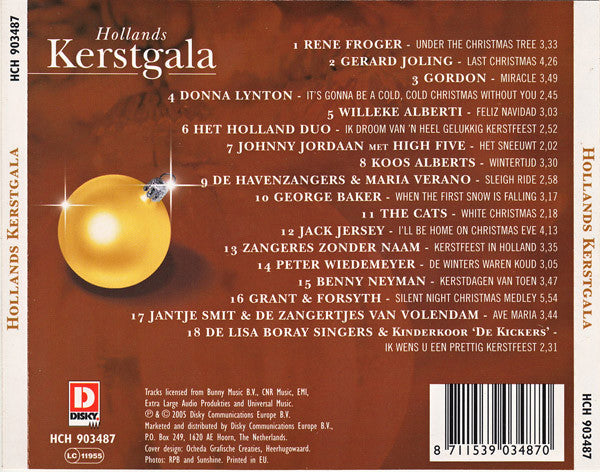 Various : Hollands Kerstgala (CD, Comp)