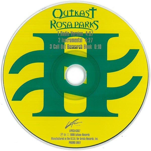 Outkast : Rosa Parks (CD, Single, Promo)