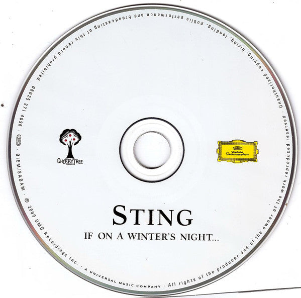Sting : If On A Winter's Night... (CD, Album + DVD-V, Multichannel, NTSC + Dlx, Ltd)