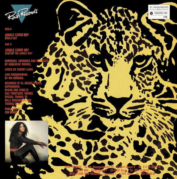 Cherry Laine : Jungle Lover Boy (7", Single)