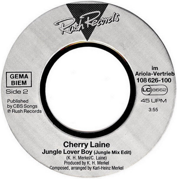 Cherry Laine : Jungle Lover Boy (7", Single)