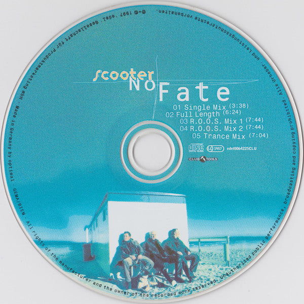 Scooter : No Fate (CD, Maxi, Blu)