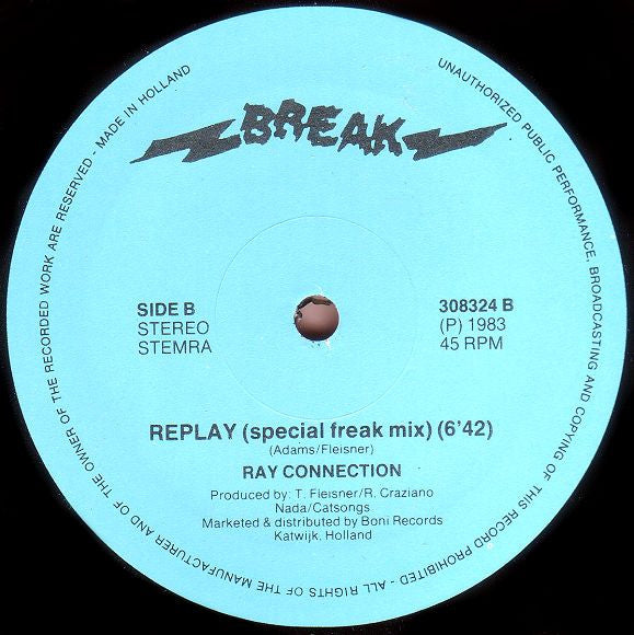 X-Ray Connection : Replay (12")