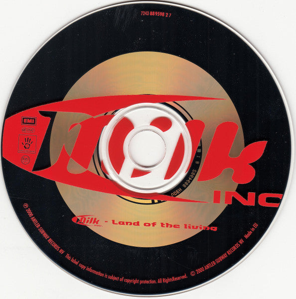 Milk Inc. : Land Of The Living (CD, Maxi, Ora)