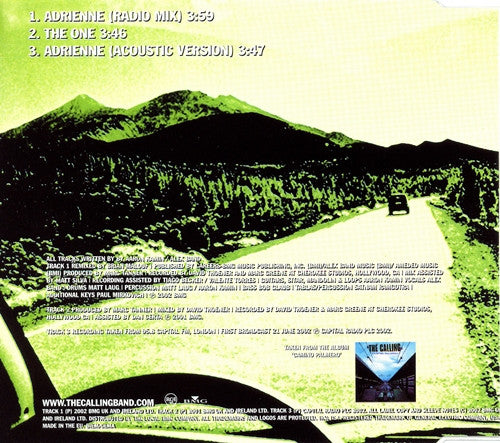 The Calling : Adrienne (CD, Single)