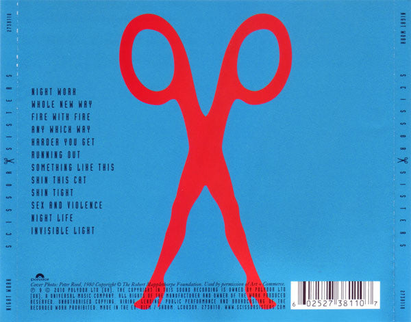 Scissor Sisters : Night Work (CD, Album)