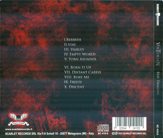 Volturian : Red Dragon (CD, Album)