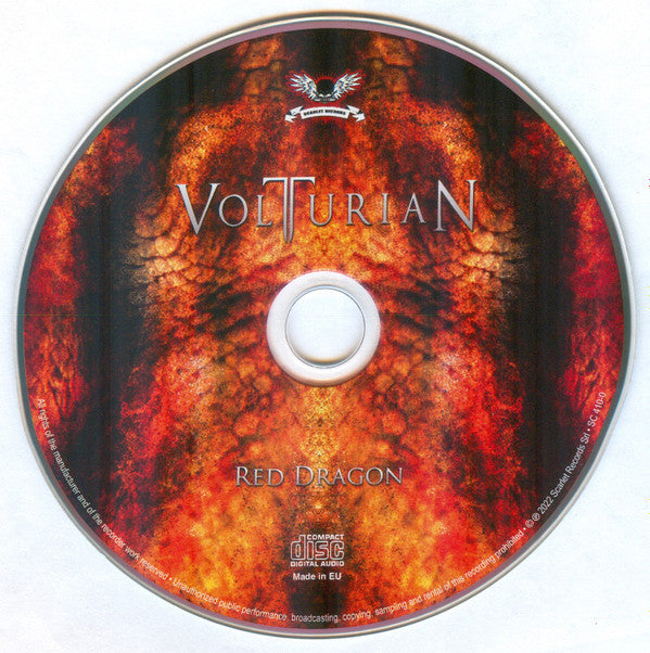 Volturian : Red Dragon (CD, Album)