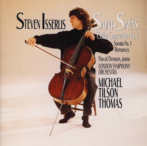 Steven Isserlis, Camille Saint-Saëns, Pascal Devoyon, London Symphony Orchestra, Michael Tilson Thomas : Cello Concerto No. 1 • Sonata No. 1 • Romances (CD, Album)