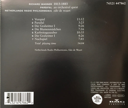 Richard Wagner, Radio Filharmonisch Orkest, Edo de Waart : Parsifal - An Orchestral Quest (CD, Album)