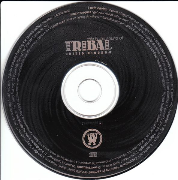Junior Vasquez : This Is The Sound Of Tribal United Kingdom (CD, Comp, Mixed)
