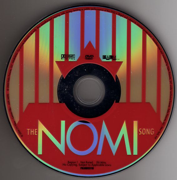 Klaus Nomi : The Nomi Song - The Klaus Nomi Odyssey (DVD-V, NTSC)