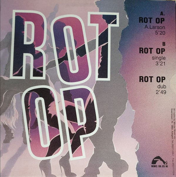 Glad IJs : Rot Op (12", Maxi)