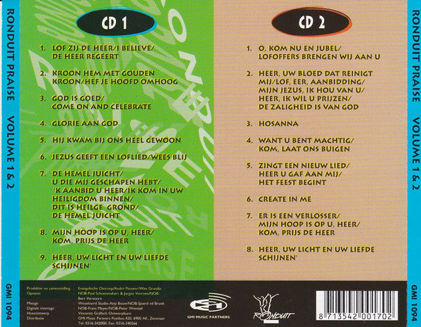Ronduit Praise Band : Ronduit Praise Volume 1 & 2 (2xCD, Comp)