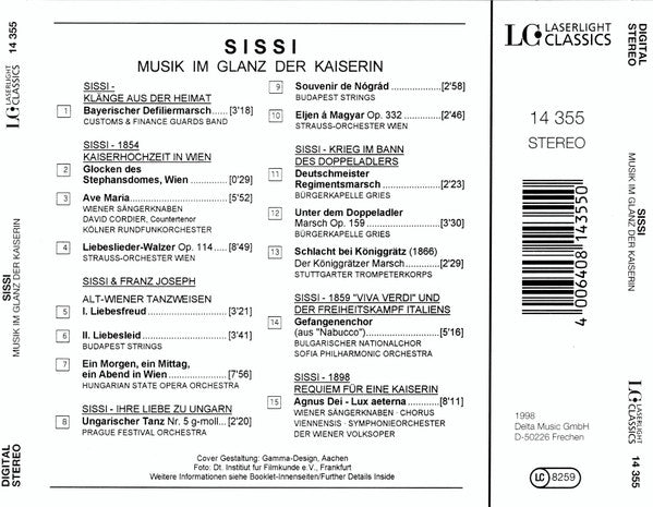 Various : Sissi - Musik Im Glanz Der Kaiserin (CD, Comp)