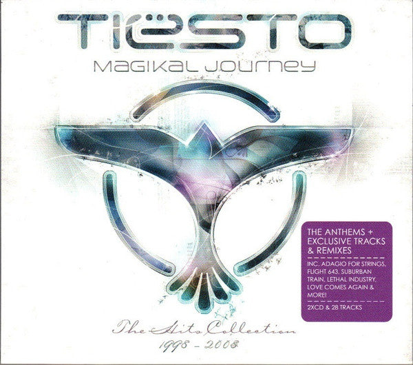 DJ Tiësto : Magikal Journey (The Hits Collection 1998-2008) (2xCD, Comp)