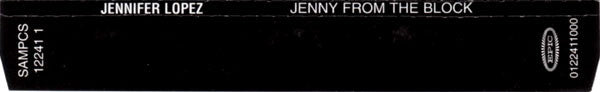 Jennifer Lopez : Jenny From The Block (CD, Single, Promo)