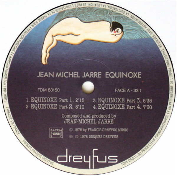 Jean-Michel Jarre : Equinoxe (LP, Album, RE)