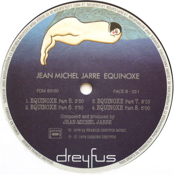 Jean-Michel Jarre : Equinoxe (LP, Album, RE)