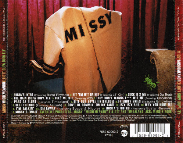 Missy Elliott : Supa Dupa Fly (CD, Album)