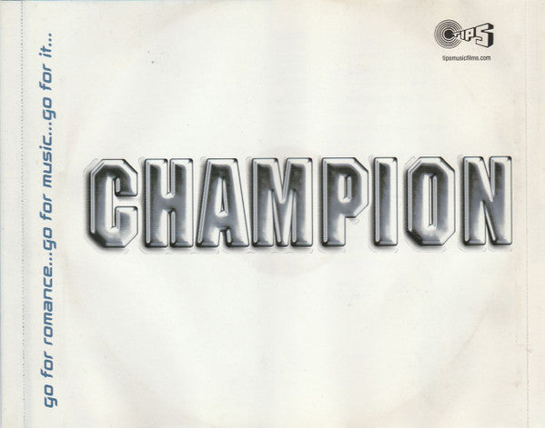 Anu Malik, Javed Akhtar : Champion (CD + CD, Comp)