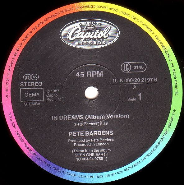 Peter Bardens : In Dreams (12", Maxi)