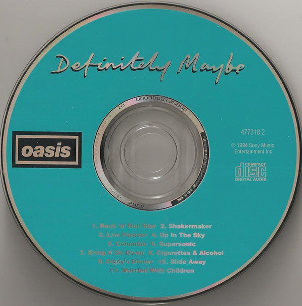 Oasis (2) : Definitely Maybe (CD, Album + CD, Single + Ltd)