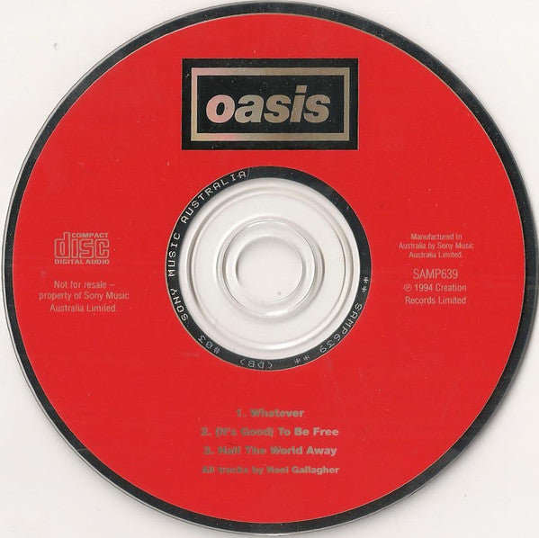 Oasis (2) : Definitely Maybe (CD, Album + CD, Single + Ltd)