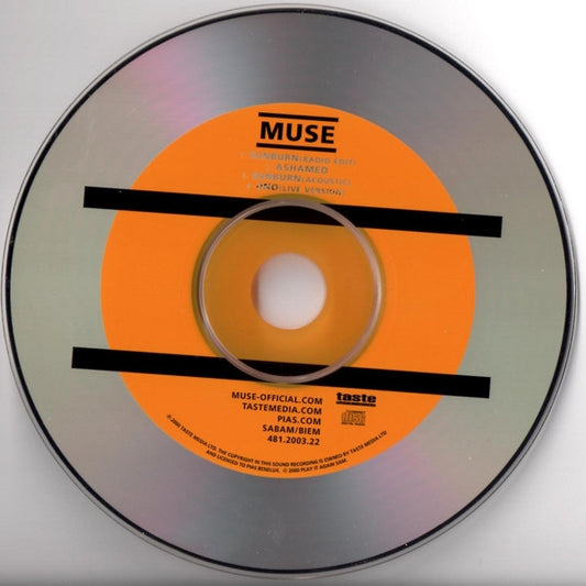 Muse : Sunburn (CD, Single)