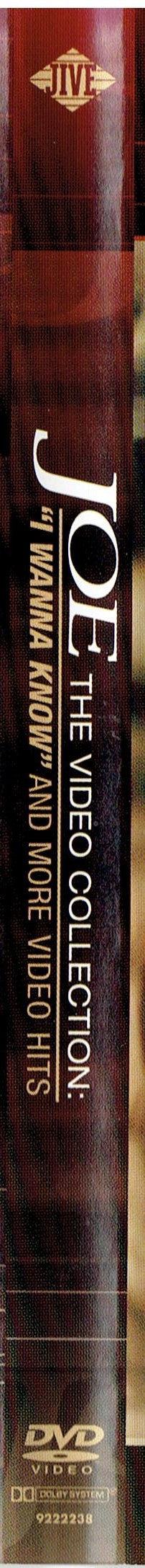 Joe : The Video Collection: "I Wanna Know" And More Video Hits (DVD, Comp, PAL)