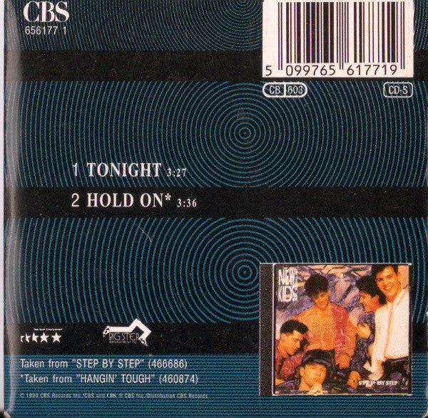New Kids On The Block : Tonight (CD, Mini, Single)