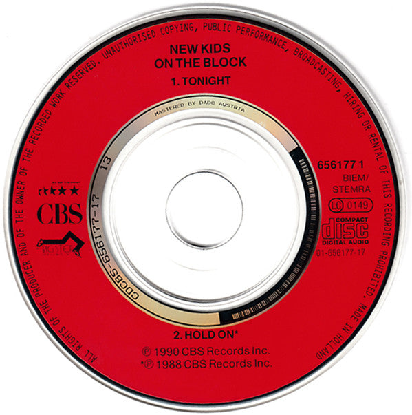 New Kids On The Block : Tonight (CD, Mini, Single)