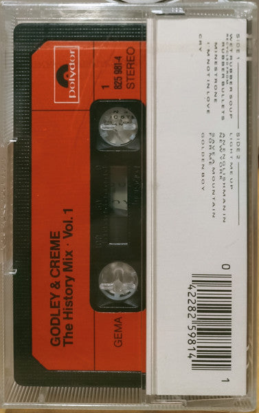 Godley & Creme : The History Mix Volume 1 (Cass, Album, P/Mixed)