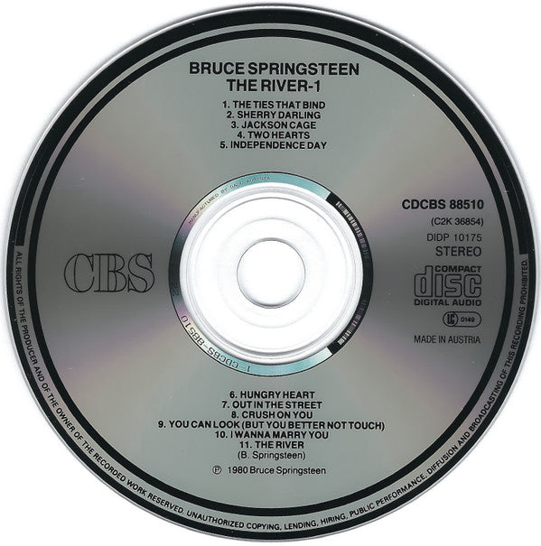 Bruce Springsteen : The River (2xCD, Album, RE)