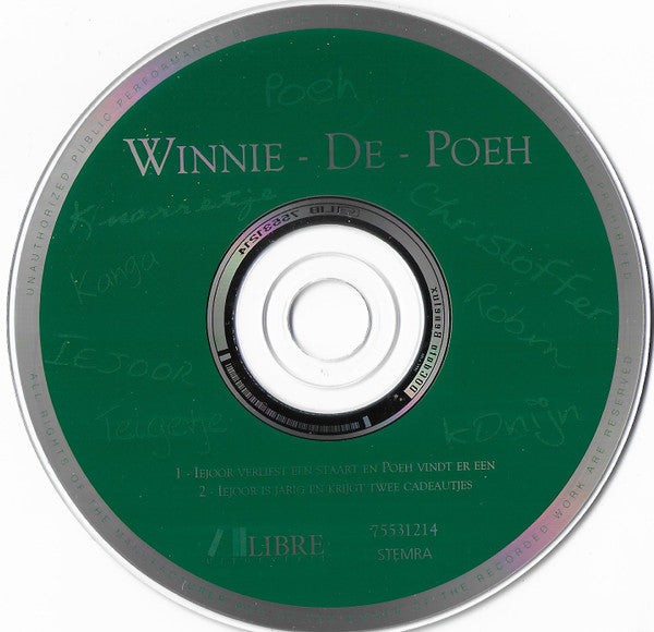 Wieteke van Dort : Winnie De Poeh (CD)