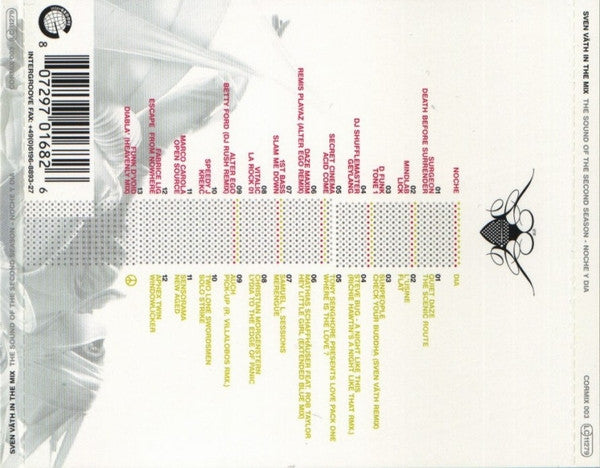 Sven Väth : In The Mix (The Sound Of The 2nd Season) (2xCD, Mixed)
