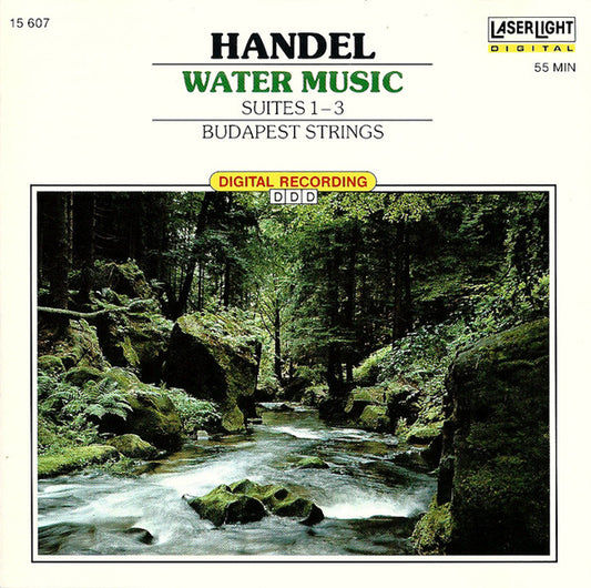 Georg Friedrich Händel, Budapest Strings : Water Music (Suites 1 - 3) (CD, Album)