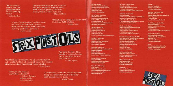 Sex Pistols : The Filth And The Fury - A Sex Pistols Film (2xCD, Comp)