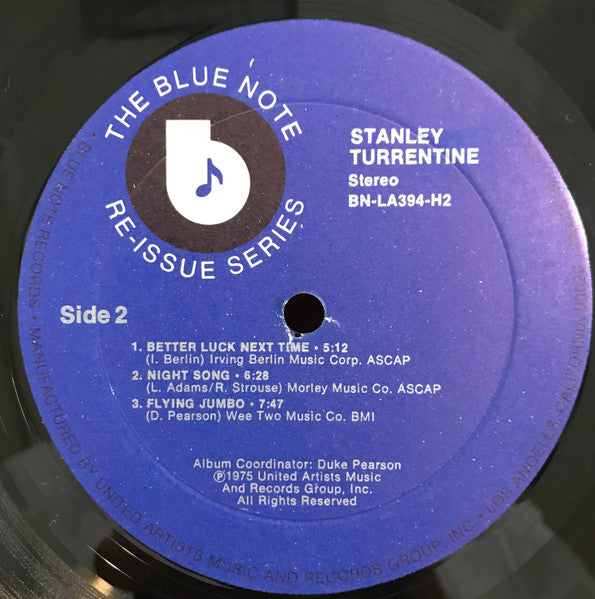 Stanley Turrentine : Stanley Turrentine (2xLP, Comp, Gat)