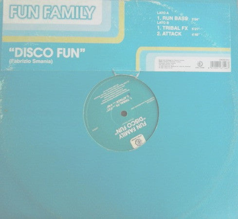 Fun Family : Disco Fun (12")