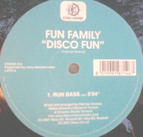 Fun Family : Disco Fun (12")