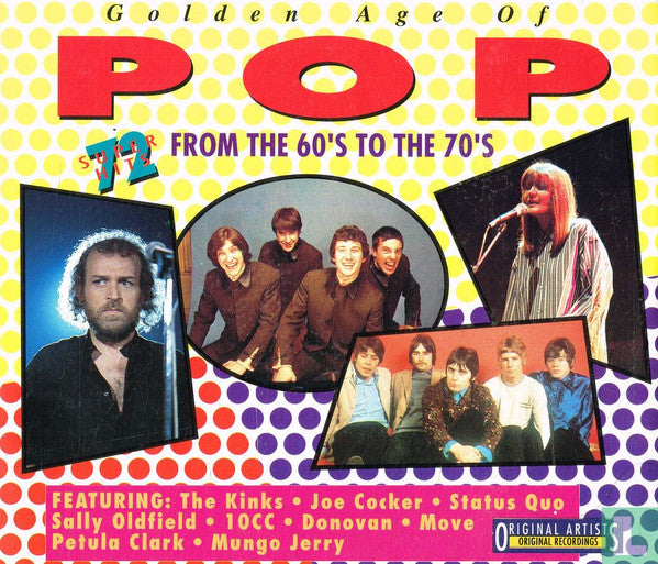 Various : Golden Age Of Pop - From The 60's To The 70's (3xCD, Comp)