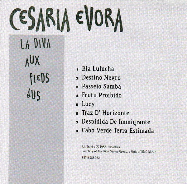 Cesaria Evora : La Diva Aux Pieds Nus (CD, Album)