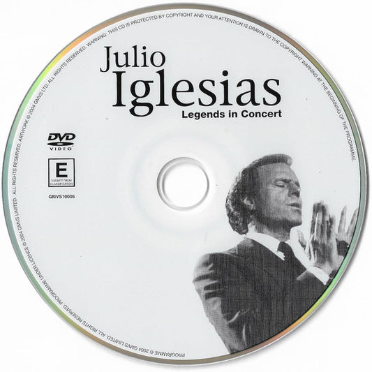 Julio Iglesias : Legends In Concert (DVD-V)