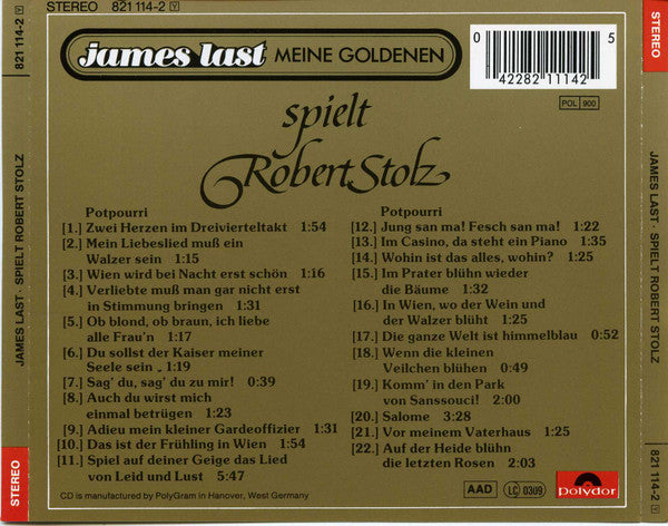 James Last : James Last Spielt Robert Stolz (CD, Album, RE)