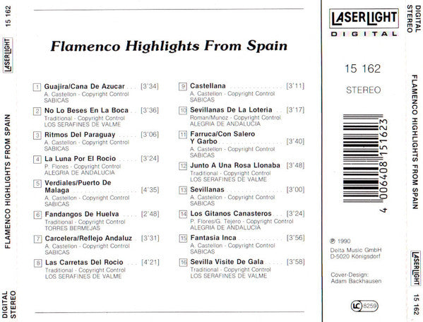 Various : Flamenco Highlights From Spain (CD, Comp)
