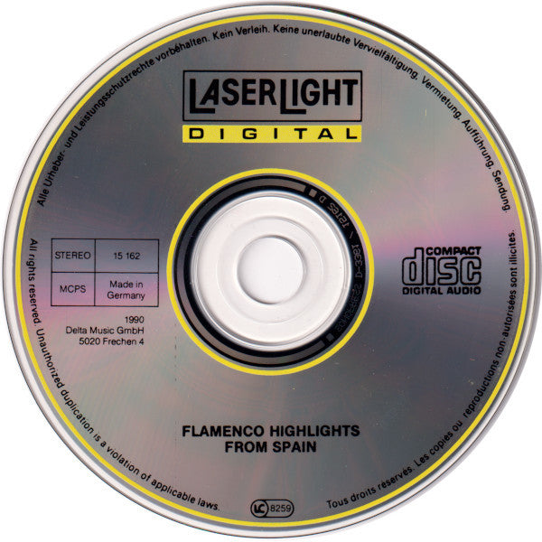 Various : Flamenco Highlights From Spain (CD, Comp)